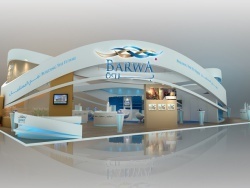 Barwa 2015展臺(tái)設(shè)計(jì)賞析 東方設(shè)界資源整合平臺(tái)的專業(yè)呈現(xiàn)